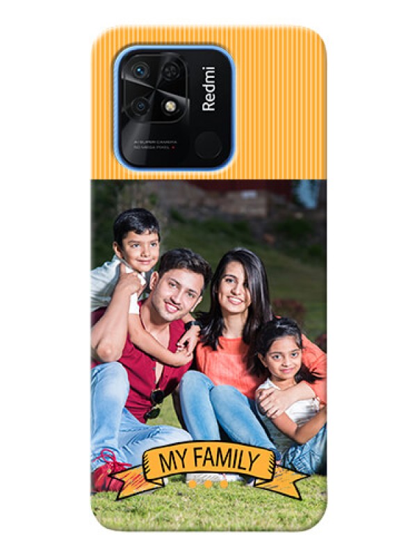 Custom Redmi 10 Personalized Mobile Cases: My Family Design