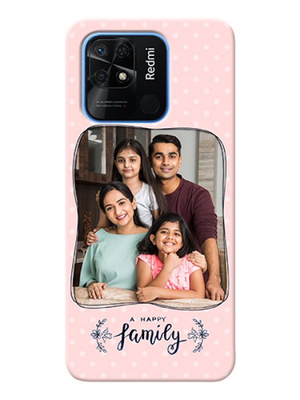 Custom Redmi 10 Personalized Phone Cases: Family with Dots Design