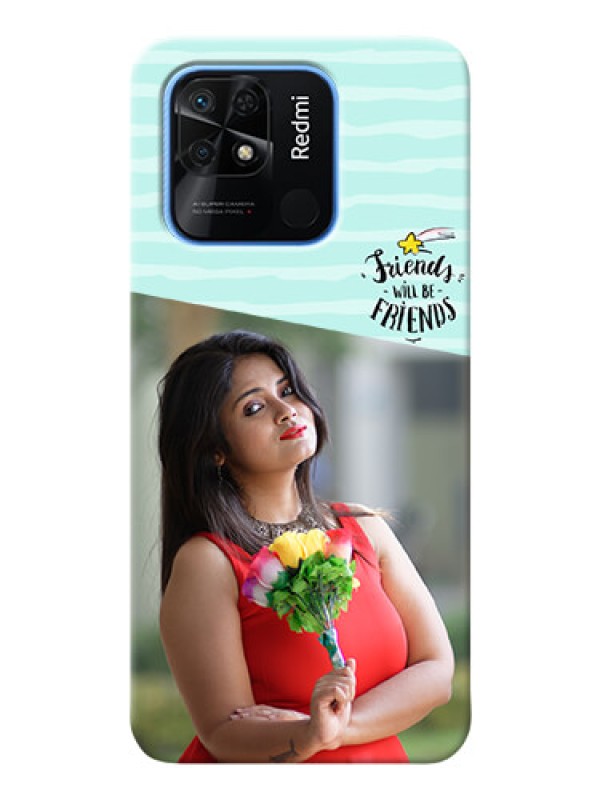 Custom Redmi 10 Mobile Back Covers: Friends Picture Icon Design