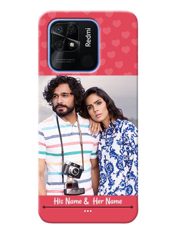 Custom Redmi 10 Mobile Cases: Simple Love Design