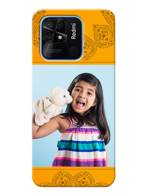 Custom Redmi 10 custom mobile back covers: Photo Wedding Design 