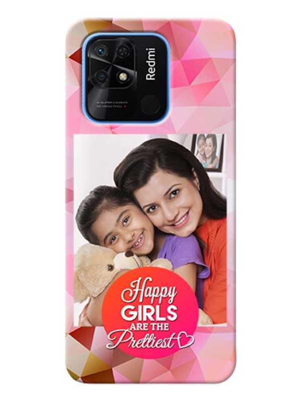 Custom Redmi 10 Personalized Phone Covers: Abstract Triangle Design