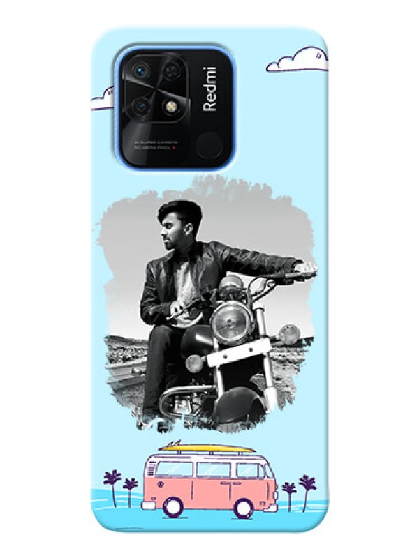Custom Redmi 10 Mobile Covers Online: Travel & Adventure Design