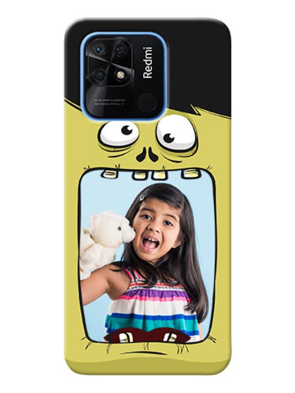 Custom Redmi 10 Mobile Covers: Cartoon monster back case Design
