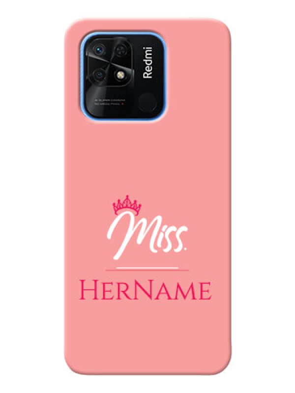 Custom Redmi 10 Custom Phone Case Mrs with Name