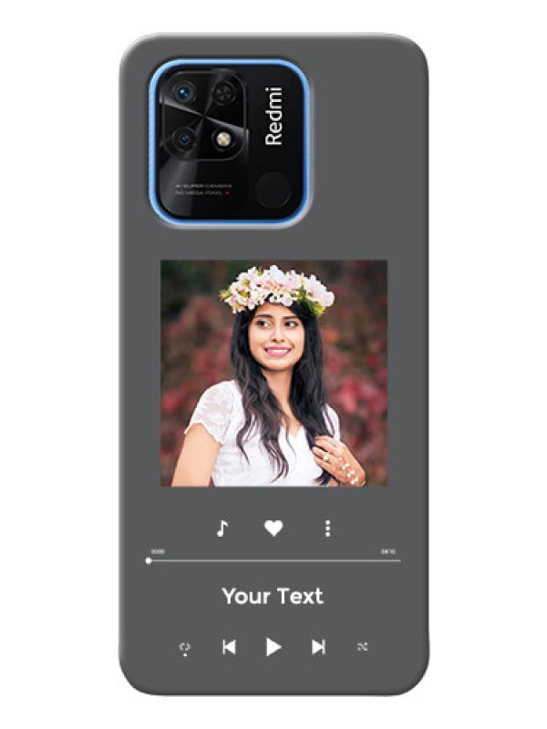 Custom Redmi 10 Custom Mobile Case with Play The Music Design