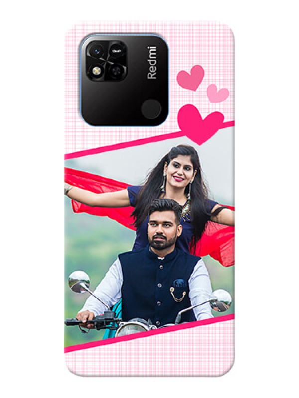 Custom Redmi 10A Sport Personalised Phone Cases: Love Shape Heart Design