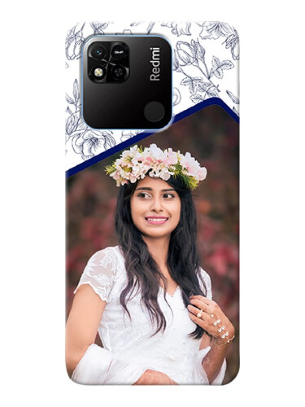 Custom Redmi 10A Sport Phone Cases: Premium Floral Design