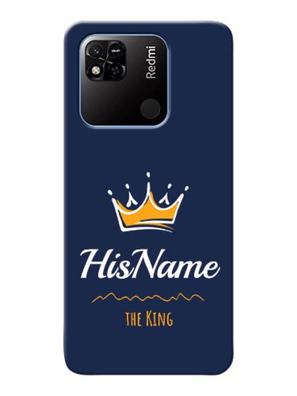 Custom Redmi 10A Sport King Phone Case with Name