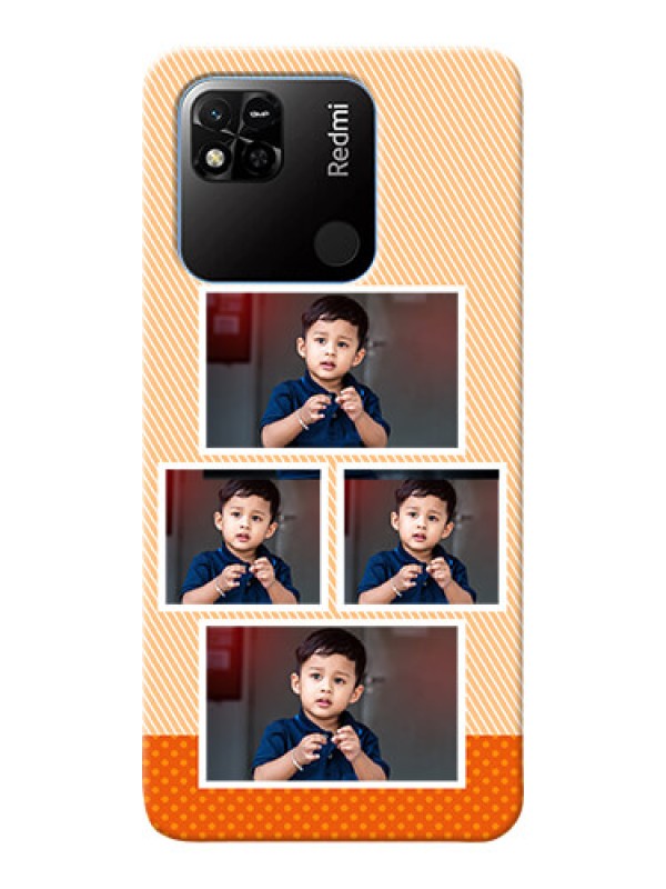 Custom Redmi 10A Mobile Back Covers: Bulk Photos Upload Design