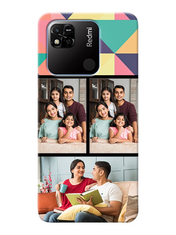 Custom Redmi 10A personalised phone covers: Bulk Pic Upload Design