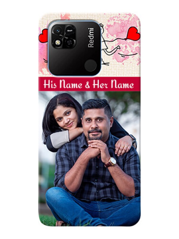 Custom Redmi 10A phone back covers: You and Me Case Design