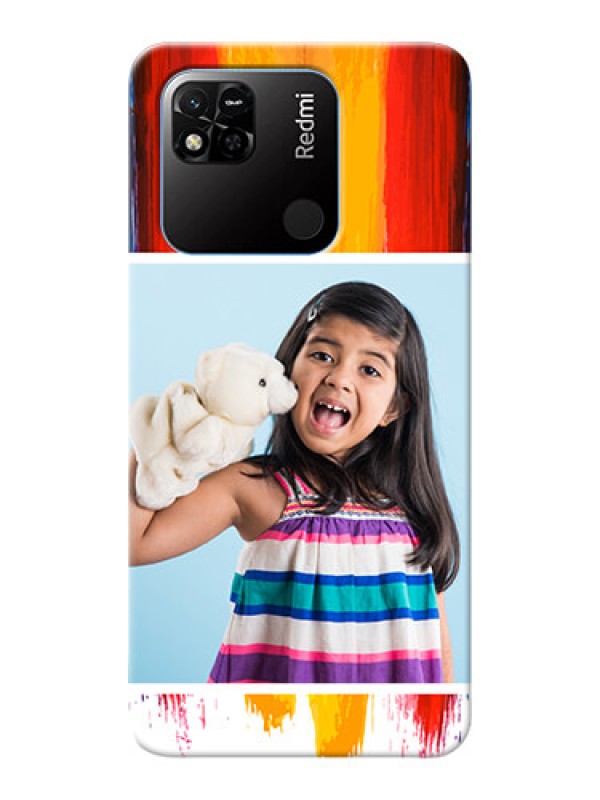 Custom Redmi 10A custom phone covers: Multi Color Design