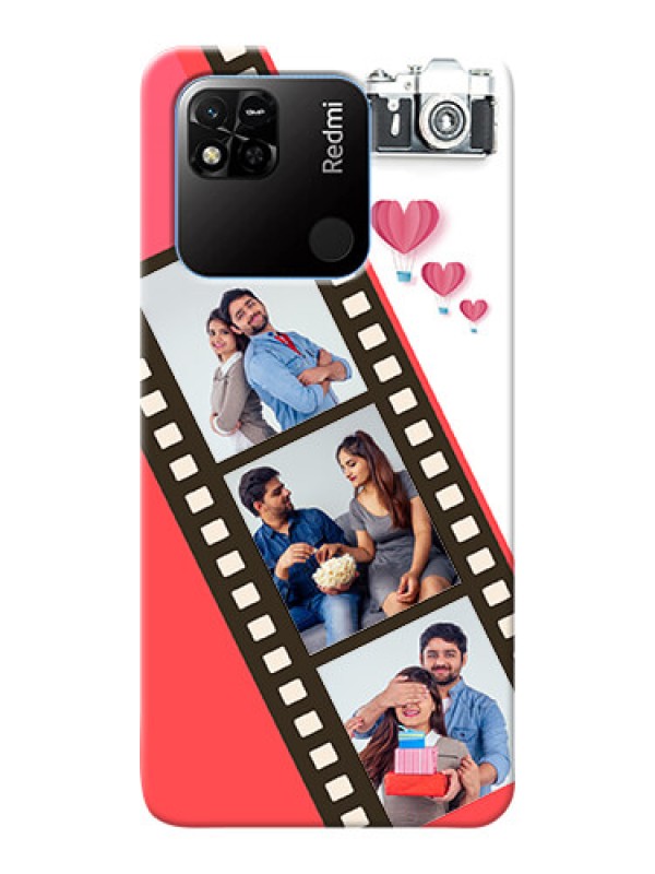Custom Redmi 10A custom phone covers: 3 Image Holder with Film Reel