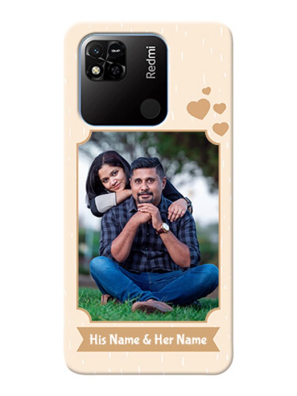 Custom Redmi 10A mobile phone cases with confetti love design 
