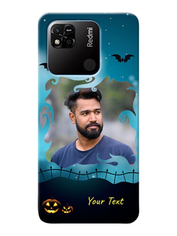 Custom Redmi 10A Personalised Phone Cases: Halloween frame design