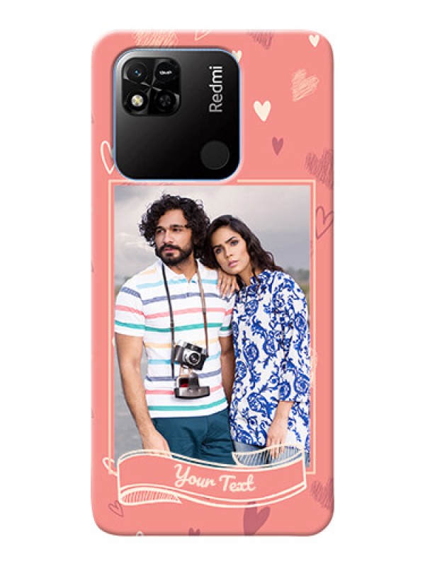 Custom Redmi 10A custom mobile phone cases: love doodle art Design