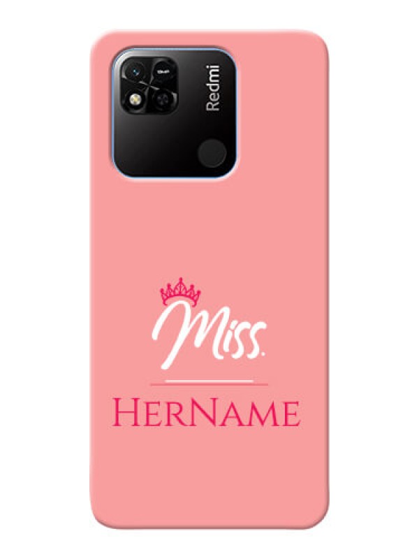 Custom Redmi 10A Custom Phone Case Mrs with Name
