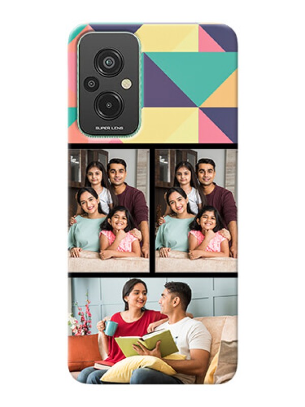 Custom Xiaomi Redmi 11 Prime 4G personalised phone covers: Bulk Pic Upload Design