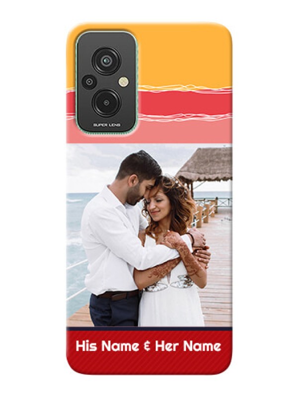 Custom Xiaomi Redmi 11 Prime 4G custom mobile phone covers: Colorful Case Design