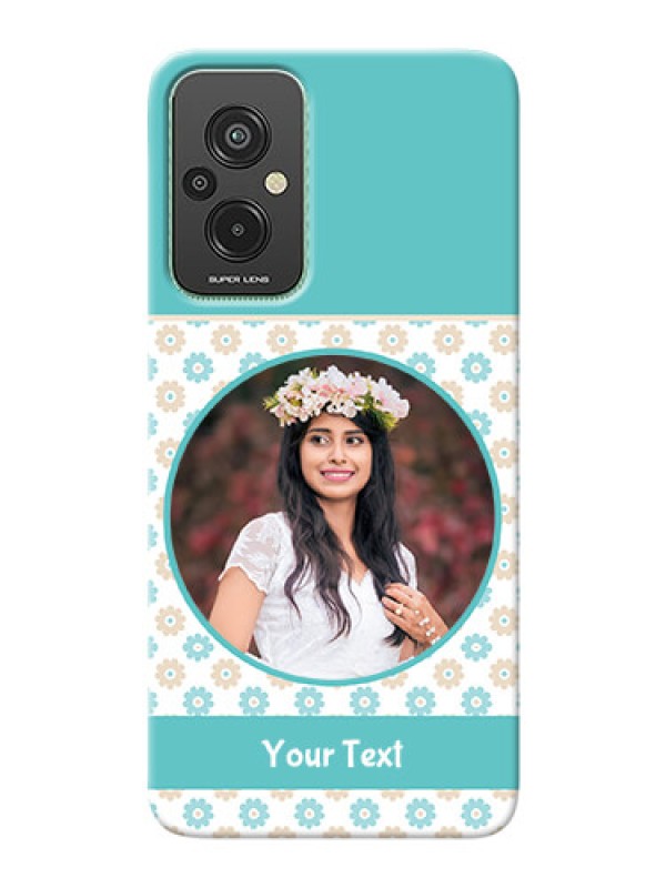 Custom Xiaomi Redmi 11 Prime 4G Custom Mobile Back Covers: Beautiful Flowers Design