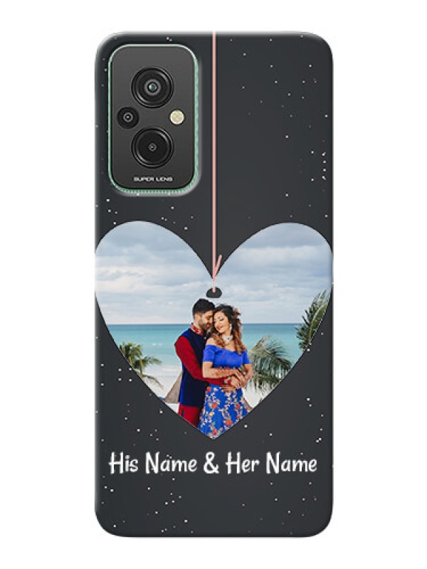 Custom Xiaomi Redmi 11 Prime 4G custom phone cases: Hanging Heart Design