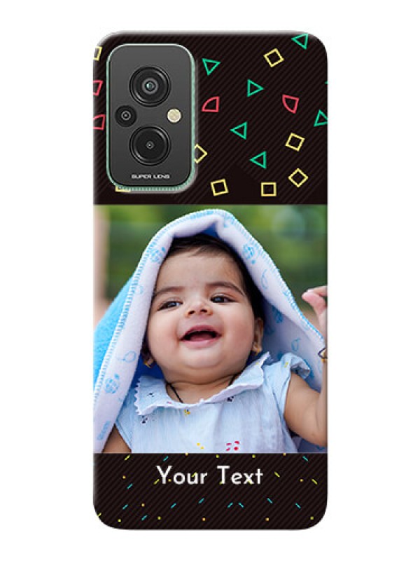 Custom Xiaomi Redmi 11 Prime 4G custom mobile cases with confetti birthday design