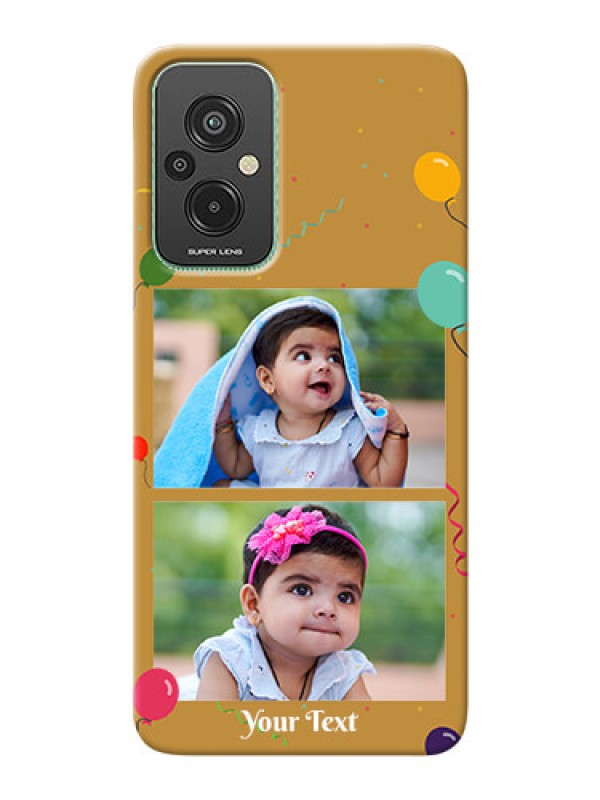 Custom Xiaomi Redmi 11 Prime 4G Phone Covers: Image Holder with Birthday Celebrations Design