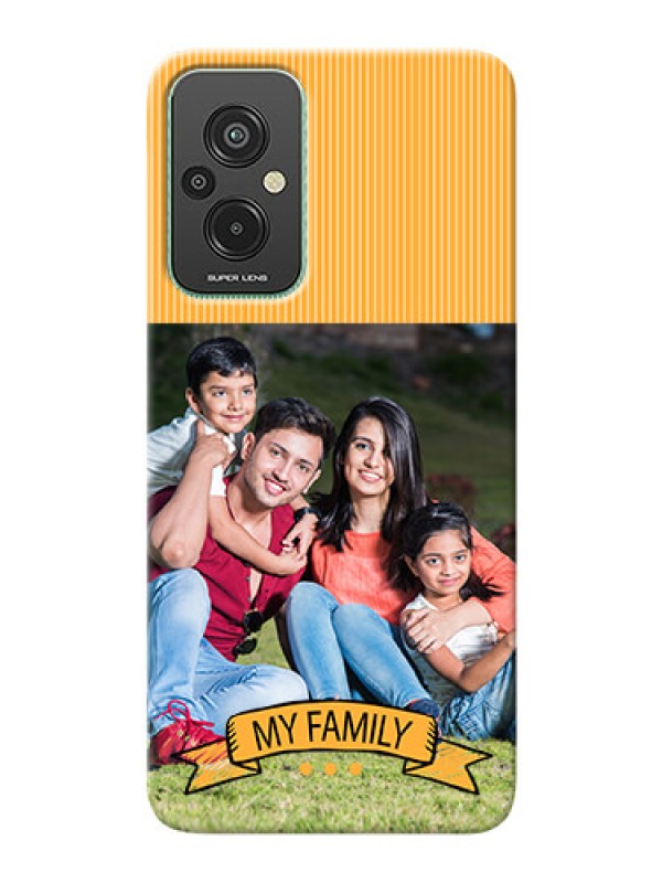 Custom Xiaomi Redmi 11 Prime 4G Personalized Mobile Cases: My Family Design