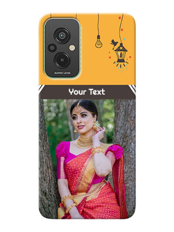 Custom Xiaomi Redmi 11 Prime 4G custom back covers with Family Picture and Icons 