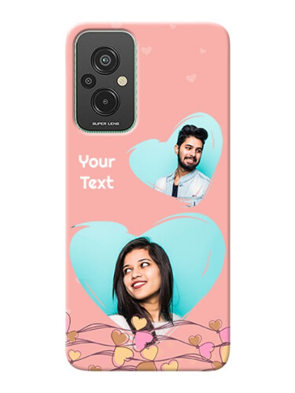 Custom Xiaomi Redmi 11 Prime 4G customized phone cases: Love Doodle Design