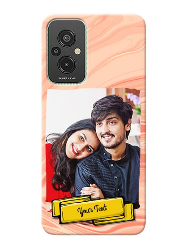 Custom Xiaomi Redmi 11 Prime 4G Customized Phone Cases: Marble Texture Design