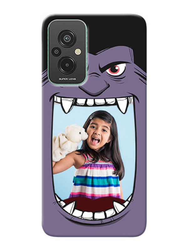 Custom Xiaomi Redmi 11 Prime 4G Personalised Phone Covers: Angry Monster Design