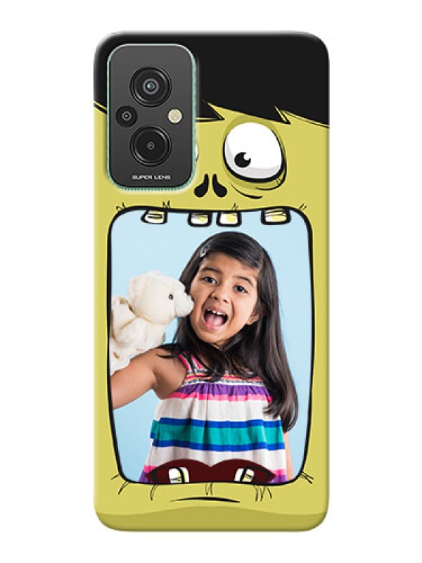 Custom Xiaomi Redmi 11 Prime 4G Mobile Covers: Cartoon monster back case Design