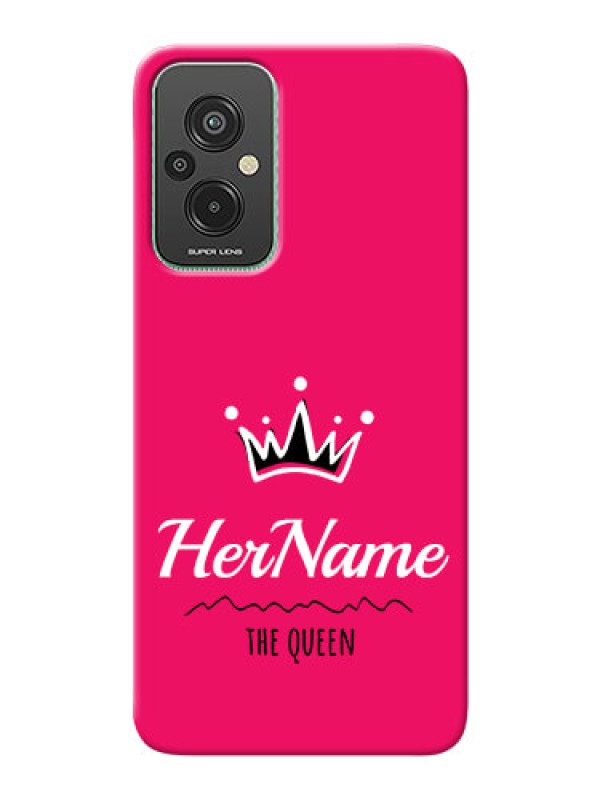 Custom Xiaomi Redmi 11 Prime 4G Queen Phone Case with Name
