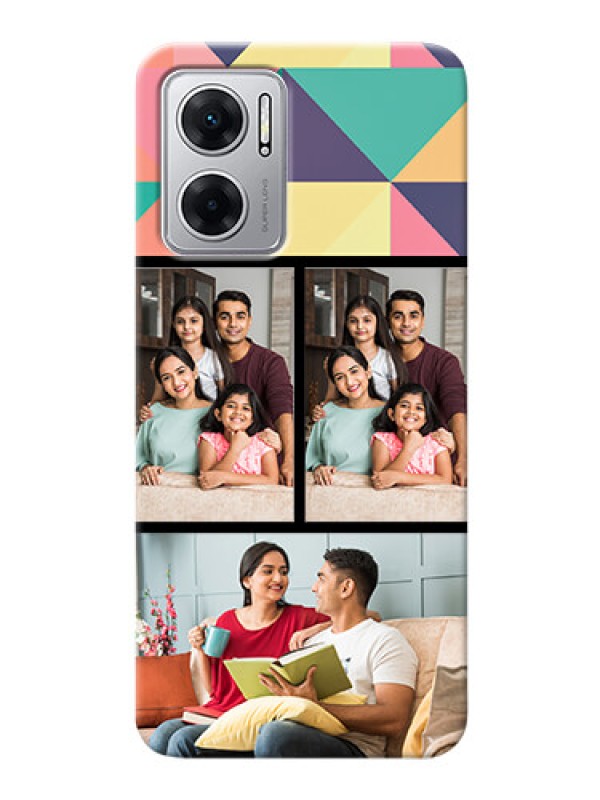 Custom Redmi 11 Prime 5G personalised phone covers: Bulk Pic Upload Design