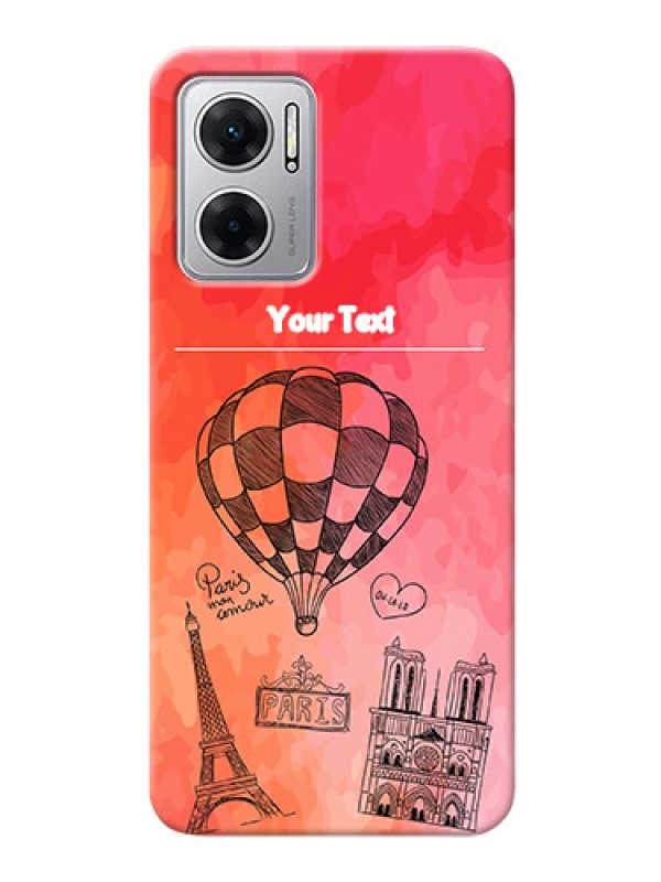 Custom Redmi 11 Prime 5G Personalized Mobile Covers: Paris Theme Design