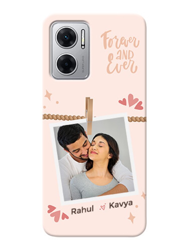 Custom Redmi 11 Prime 5G Phone Back Covers: Forever and ever love Design