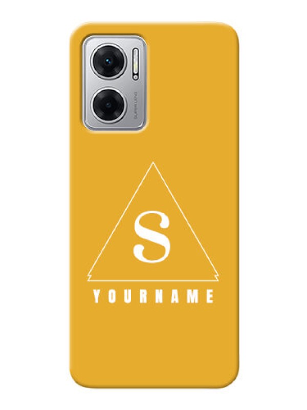 Custom Redmi 11 Prime 5G Custom Mobile Case with simple triangle Design