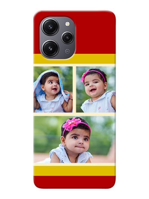 Custom Redmi 12 4G mobile phone cases: Multiple Pic Upload Design