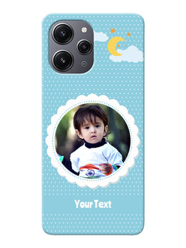 Custom Redmi 12 4G mobile cases online: violet Pattern Design