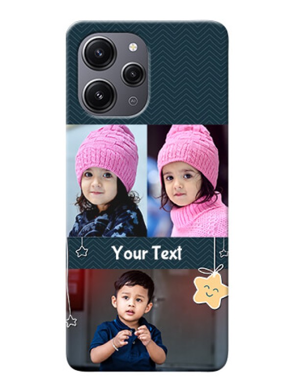 Custom Redmi 12 4G Mobile Back Covers Online: Hanging Stars Design