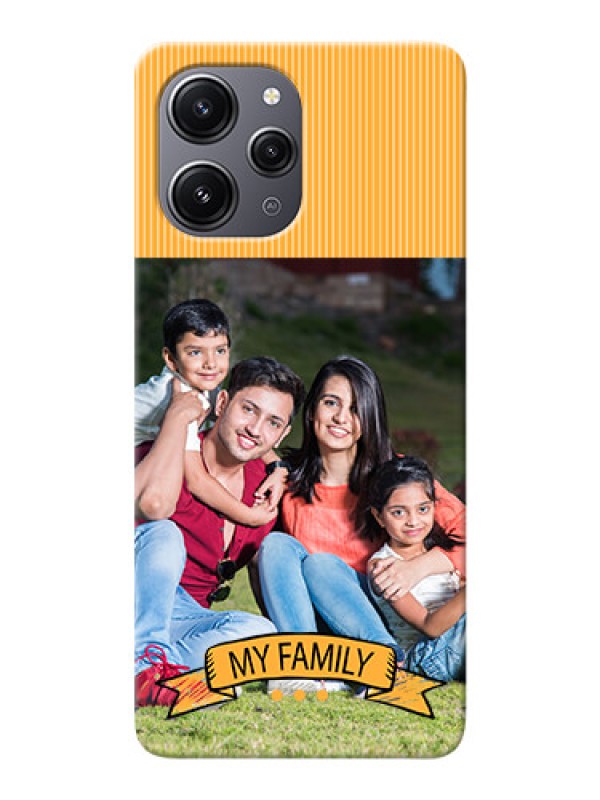 Custom Redmi 12 4G Personalized Mobile Cases: My Family Design