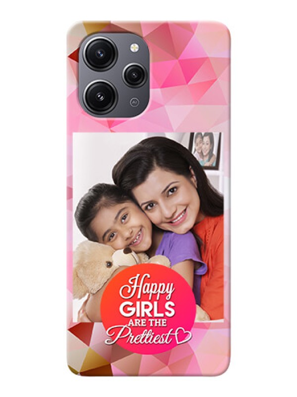 Custom Redmi 12 4G Personalized Phone Covers: Abstract Triangle Design