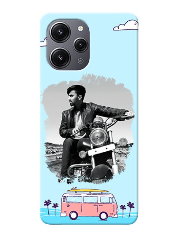 Custom Redmi 12 4G Mobile Covers Online: Travel & Adventure Design