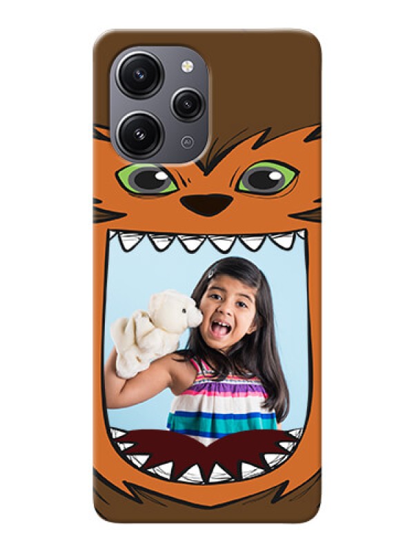 Custom Redmi 12 4G Phone Covers: Owl Monster Back Case Design