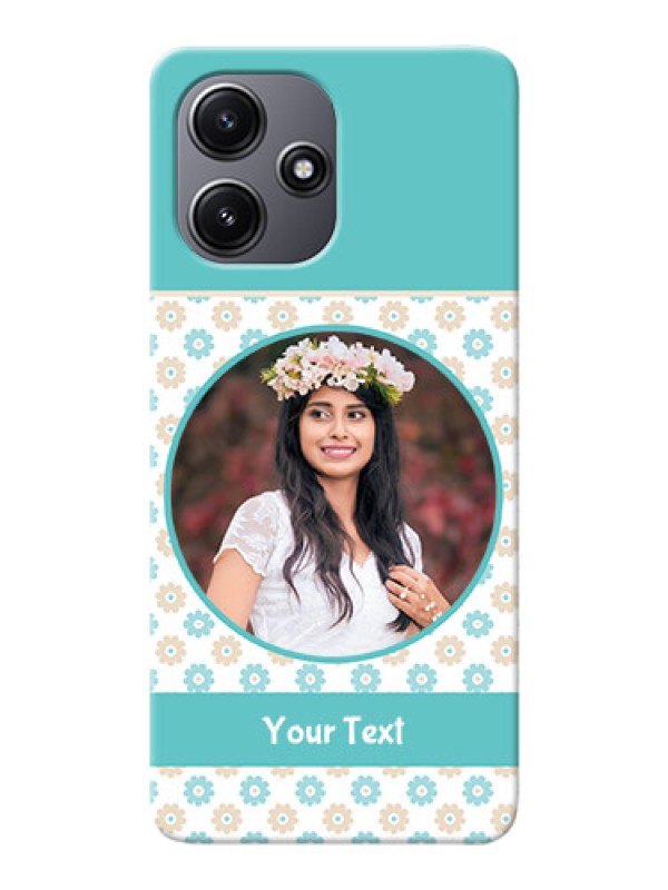 Custom Redmi 12 5G Custom Mobile Back Covers: Beautiful Flowers Design