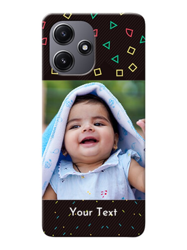 Custom Redmi 12 5G custom mobile cases with confetti birthday design