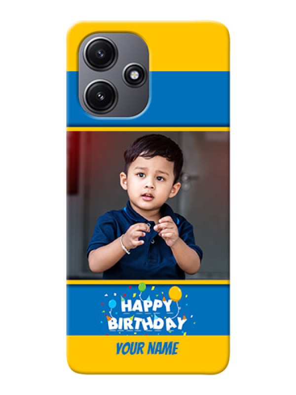 Custom Redmi 12 5G Mobile Back Covers Online: Birthday Wishes Design