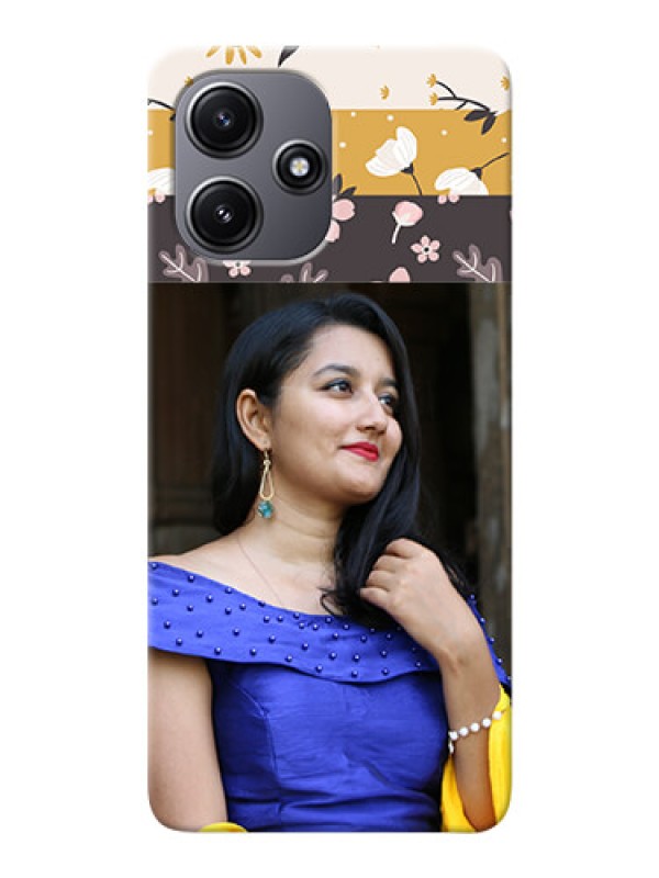 Custom Redmi 12 5G mobile cases online: Stylish Floral Design